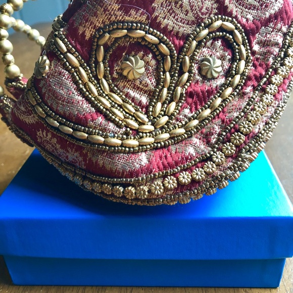 NWT PINK Fortune Cookie 🥠 Purse /Bracelet Handle - Picture 7 of 8